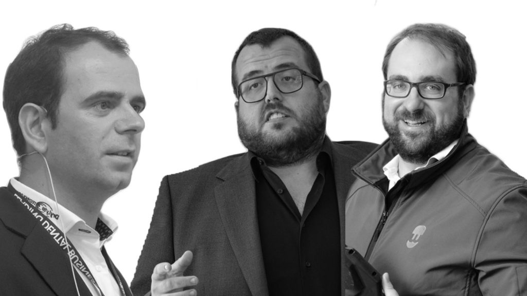 Enric Asunción, Josep Fajula i Pau Sarsanedas, finalistes del Premi Jove Empresari de l’AIJEC