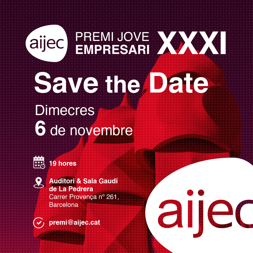 SaveTheDate XXXIPremiJoveEmpresari